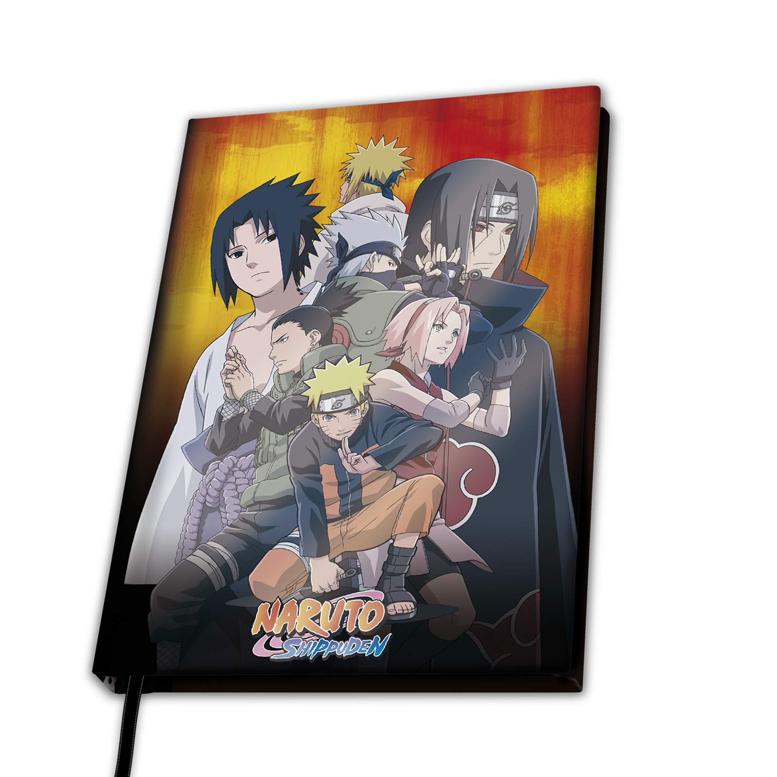 ABYSTYLE - Naruto Shippuden - Notebook A5 - Konoha Group : Amazon